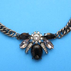 Twisted Cord and Insect Jeweled Necklaces